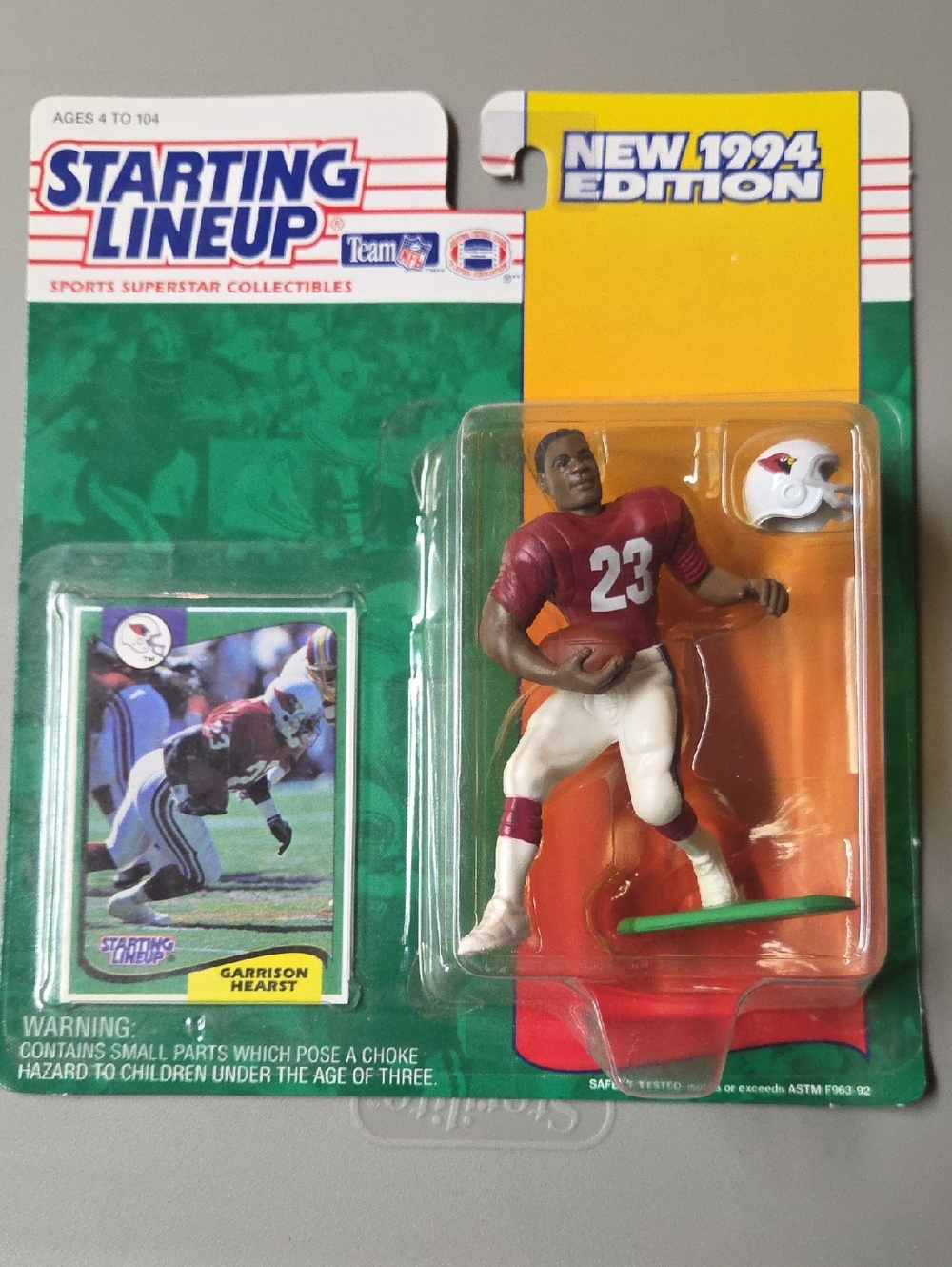 Starting Lineup Kids Football Action Figure - Maroon & White #23
